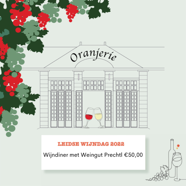 UITVERKOCHT - Wijndiner met Weingut Prechtl - Na afloop v.d. Leidse Wijndag